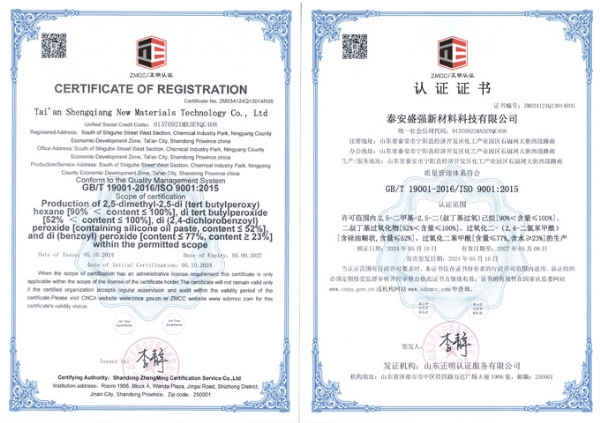 Authentication certificate